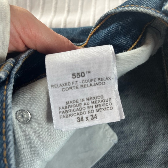 Levi’s 550s 34x34 - Picture 6 of 6